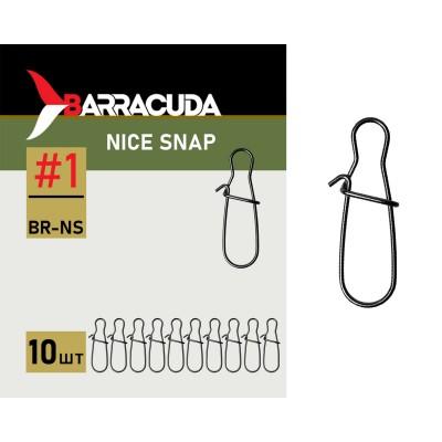 Карабины Nice Snap №1, 10шт