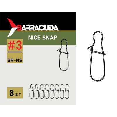 Карабины Nice Snap №3, 8шт