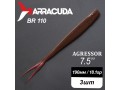 Силиконовая приманка Agressor 7.5" (190мм) - 3шт, цвет BR110