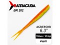 Силиконовая приманка Agressor 6.3" (160мм) - 4шт, цвет BR202