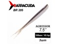 Силиконовая приманка Agressor 7.5" (190мм) - 3шт, цвет BR205