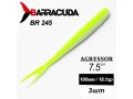 Силиконовая приманка Agressor 7.5" (190мм) - 3шт, цвет BR245