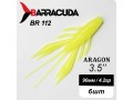 Силиконовая приманка Aragon 3.5" (90мм) - 6шт, цвет BR112