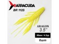 Силиконовая приманка Aragon 3.5" (90мм) - 6шт, цвет BR112S