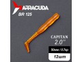 Силиконовая приманка Capitan 2.0" (50мм) - 12шт, цвет BR125