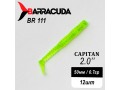 Силиконовая приманка Capitan 2.0" (50мм) - 12шт, цвет BR111