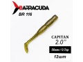Силиконовая приманка Capitan 2.0" (50мм) - 12шт, цвет BR116