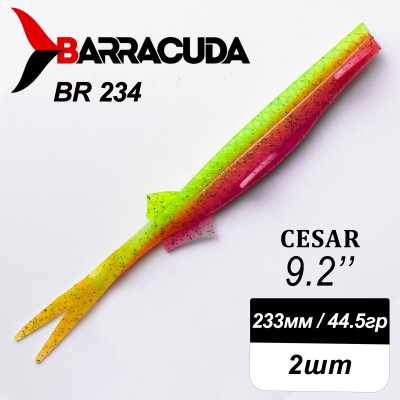 Силиконовая приманка Cesar 9.2" (233мм) - 2шт, цвет BR234