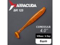 Силиконовая приманка Comissar 4.0" (100мм) - 6шт, цвет BR125 Силиконовая приманка Comissar 4.0" (100мм) - 6шт, цвет BR125