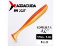 Силиконовая приманка Comissar 4.0" (100мм) - 6шт, цвет BR202T