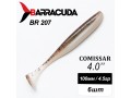 Силиконовая приманка Comissar 4.0" (100мм) - 6шт, цвет BR207