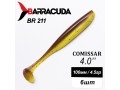 Силиконовая приманка Comissar 4.0" (100мм) - 6шт, цвет BR211