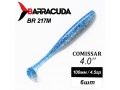 Силиконовая приманка Comissar 4.0" (100мм) - 6шт, цвет BR217M