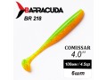 Силиконовая приманка Comissar 4.0" (100мм) - 6шт, цвет BR218