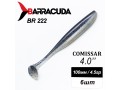 Силиконовая приманка Comissar 4.0" (100мм) - 6шт, цвет BR222