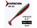 Силиконовая приманка Comissar 4.0" (100мм) - 6шт, цвет BR263