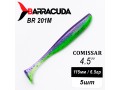 Силиконовая приманка Comissar 4.5" (115мм) - 5шт, цвет BR201M