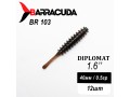 Силиконовая приманка Diplomat 1.6" (40мм) - 12шт, цвет BR103