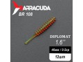Силиконовая приманка Diplomat 1.6" (40мм) - 12шт, цвет BR108