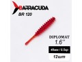 Силиконовая приманка Diplomat 1.6" (40мм) - 12шт, цвет BR120