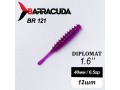 Силиконовая приманка Diplomat 1.6" (40мм) - 12шт, цвет BR121