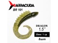 Силиконовая приманка Dragon 1.5" (38мм) - 8шт, цвет BR101