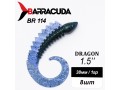 Силиконовая приманка Dragon 1.5" (38мм) - 8шт, цвет BR114 Силиконовая приманка Dragon 1.5" (38мм) - 8шт, цвет BR114