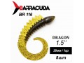 Силиконовая приманка Dragon 1.5" (38мм) - 8шт, цвет BR116