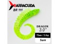 Силиконовая приманка Dragon 3.0" (75мм) - 5шт, цвет BR111