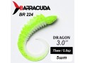 Силиконовая приманка Dragon 3.0" (75мм) - 5шт, цвет BR224