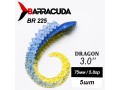 Силиконовая приманка Dragon 3.0" (75мм) - 5шт, цвет BR225