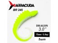 Силиконовая приманка Dragon 3.0" (75мм) - 5шт, цвет BR245