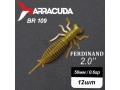 Силиконовая приманка Ferdinand 2.0" (50мм) - 12шт, цвет BR109
