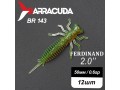 Силиконовая приманка Ferdinand 2.0" (50мм) - 12шт, цвет BR143