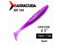 Силиконовая приманка Gektor 4.5" (115мм) - 5шт, цвет BR104
