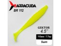 Силиконовая приманка Gektor 4.5" (115мм) - 5шт, цвет BR112