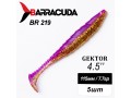 Силиконовая приманка Gektor 4.5" (115мм) - 5шт, цвет BR219