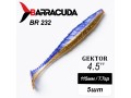 Силиконовая приманка Gektor 4.5" (115мм) - 5шт, цвет BR232