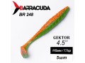 Силиконовая приманка Gektor 4.5" (115мм) - 5шт, цвет BR248