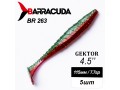 Силиконовая приманка Gektor 4.5" (115мм) - 5шт, цвет BR263