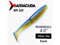 Силиконовая приманка Marshall 4.0" (100мм) - 5шт, цвет BR225