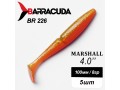 Силиконовая приманка Marshall 4.0" (100мм) - 5шт, цвет BR226