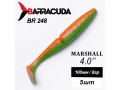 Силиконовая приманка Marshall 4.0" (100мм) - 5шт, цвет BR248