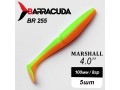 Силиконовая приманка Marshall 4.0" (100мм) - 5шт, цвет BR255
