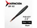 Силиконовая приманка Parazit 2.6" (65мм) - 10шт, цвет BR103