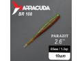 Силиконовая приманка Parazit 2.6" (65мм) - 10шт, цвет BR108