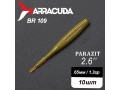 Силиконовая приманка Parazit 2.6" (65мм) - 10шт, цвет BR109