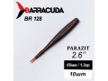 Силиконовая приманка Parazit 2.6" (65мм) - 10шт, цвет BR128