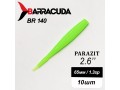 Силиконовая приманка Parazit 2.6" (65мм) - 10шт, цвет BR140