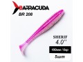 Силиконовая приманка Sherif 4.0" (100мм) - 5шт, цвет BR208